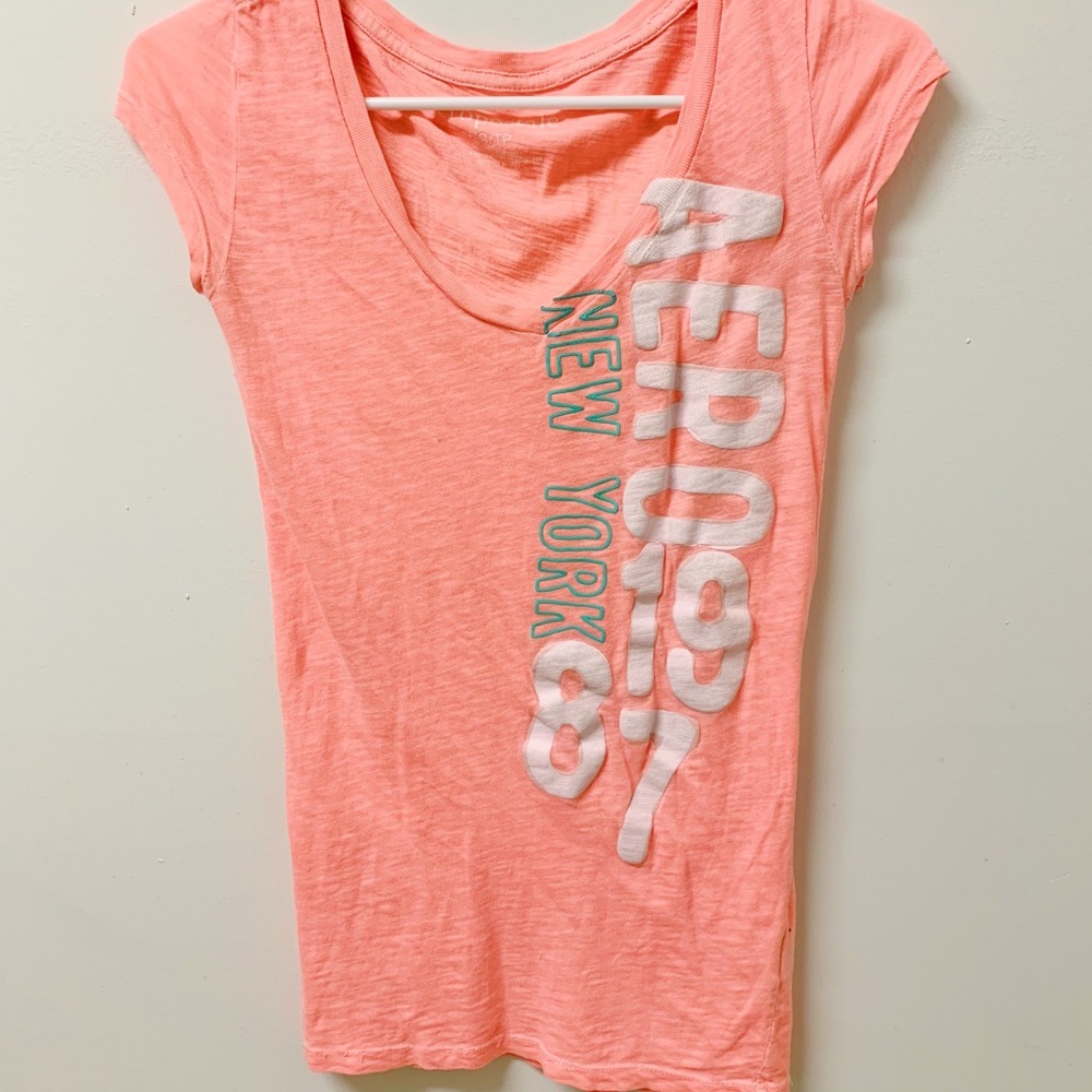 Aeropostale Coral Shirt